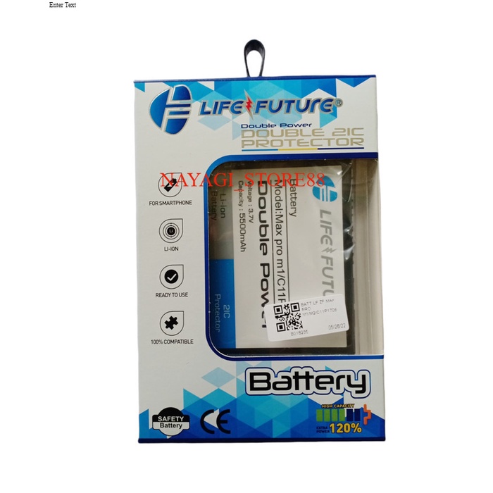 Baterai Life Future Asus Zenfone Max Pro M1 - Max Pro M2 ZB601KL ZB602