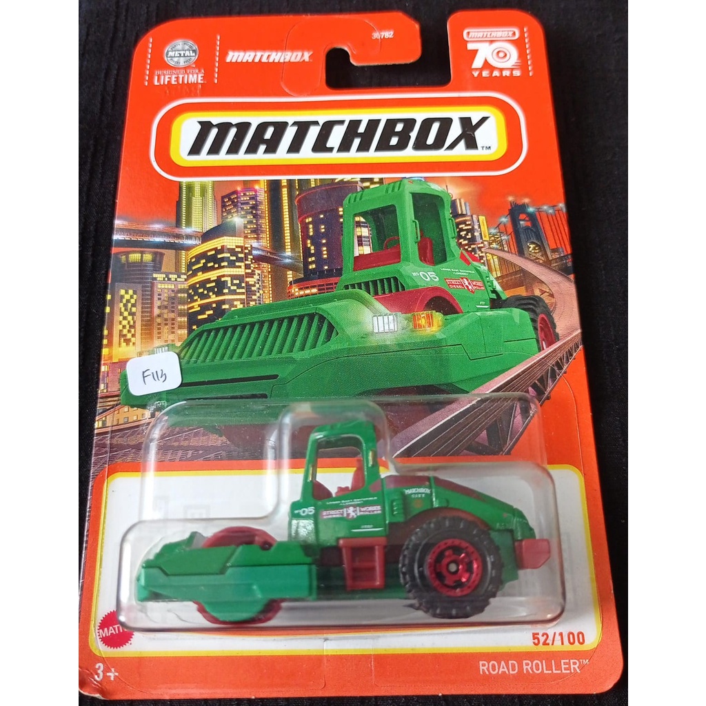 Matchbox - Road Roller 05 Green Matchbox 70 Years