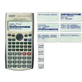 

Casio FC 100V - Financial Calculator