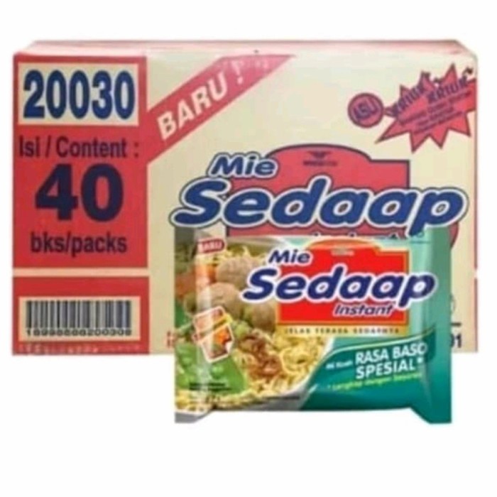 mie sedap bakso 1 dus