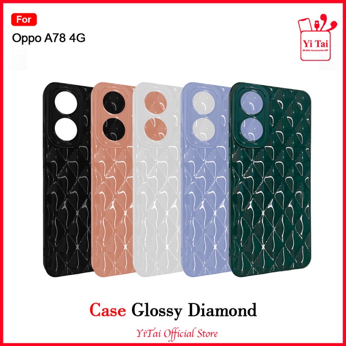 YITAI YC-27 Case Glossy Diamond Oppo A78 4G