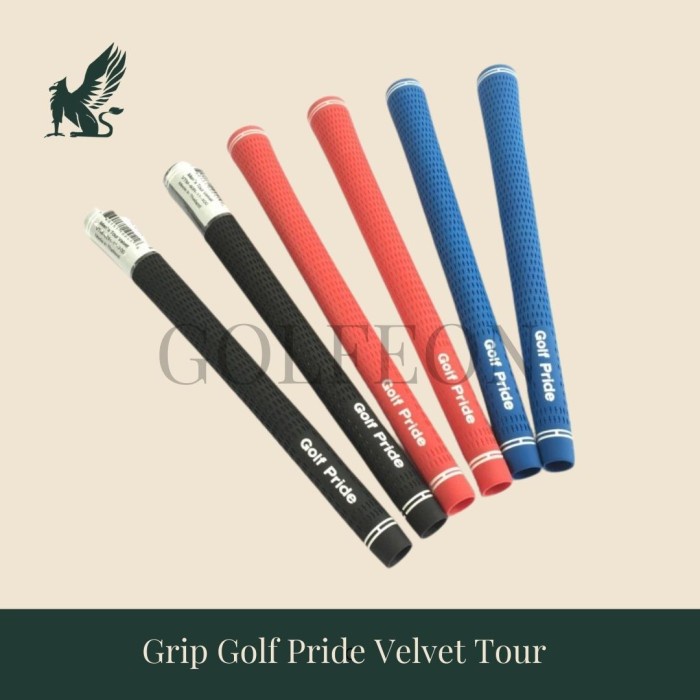Grip Golf Pride Velvet Tour Golf Grip / Karet Grip Stick Golf