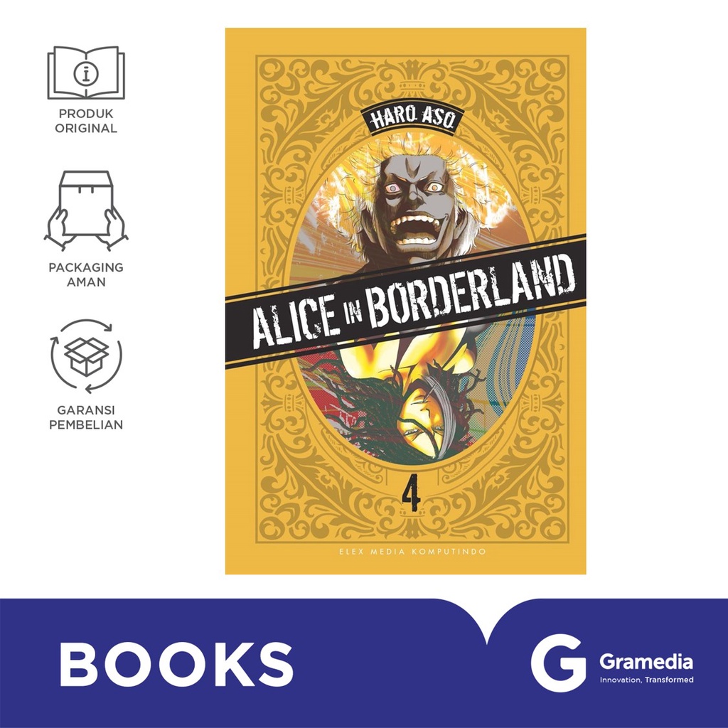 Alice In Borderland Vol. 04 (HARO ASO)
