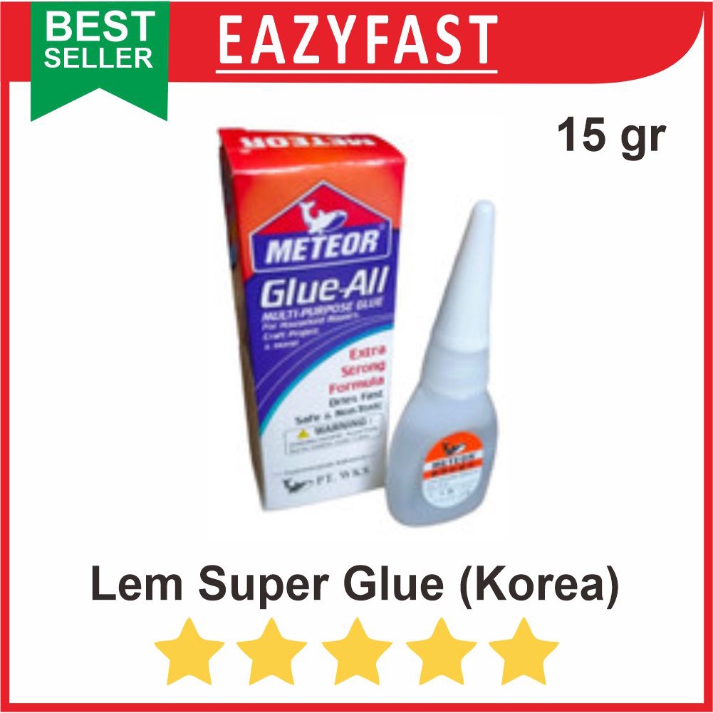 

Lem Besi Korea Power Super Glue Botol Besar