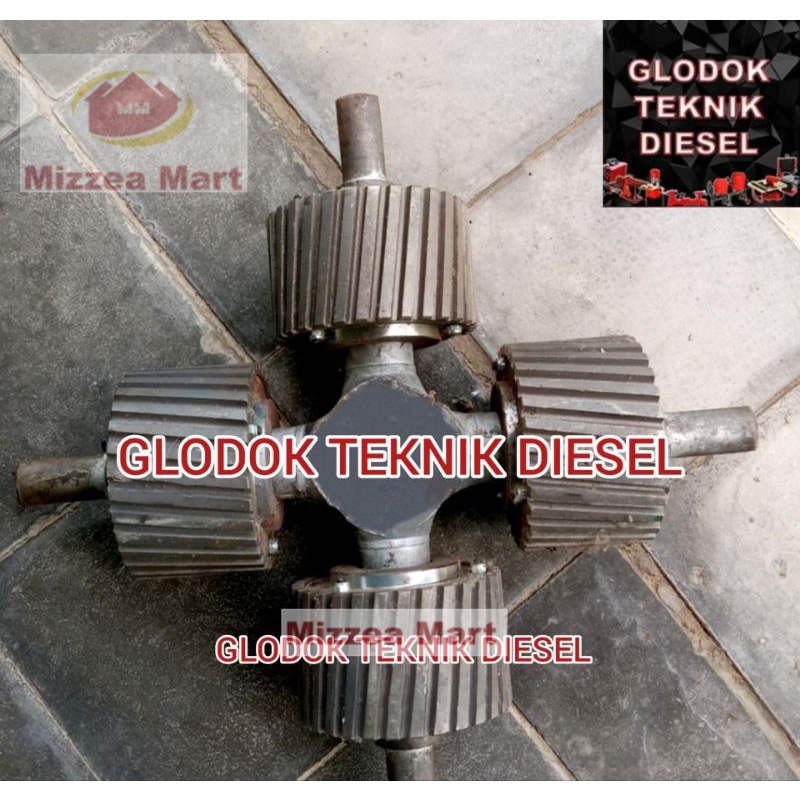 MizzeaMart Roller Mesin Cetak Pelet FSKL MPM 300 MAHKOTA Original