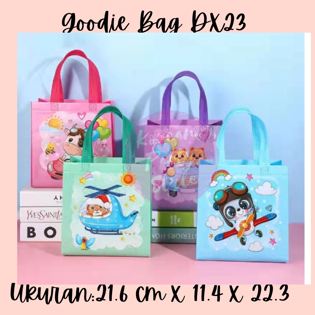 

REJEKI GOODIE BAG ULANG TAHUN BINGKISAN UNICORN DINOSAURUS LOLTAS KARUNG PLASTIK SOUVENIR DX23