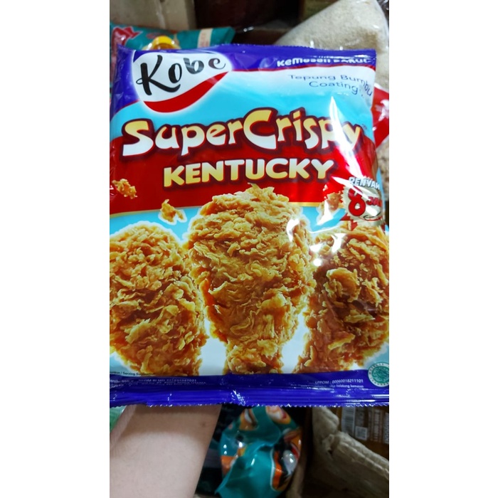 

NEW PromoTermurah KOBE Tepung Bumbu Super Crispy Kentucky / 850 gram