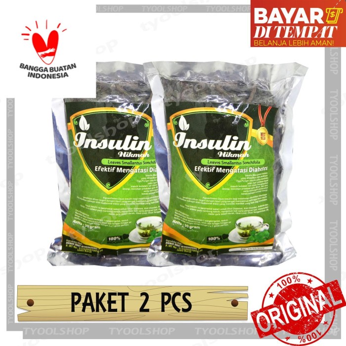 

[ PAKET 2 pcs ] Teh Daun Insulin efektif atasi Diabetes