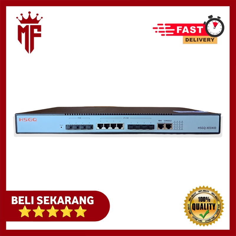 OLT Epon HSGQ XE04ID 4PORT AC DAN DC TANPA SFP