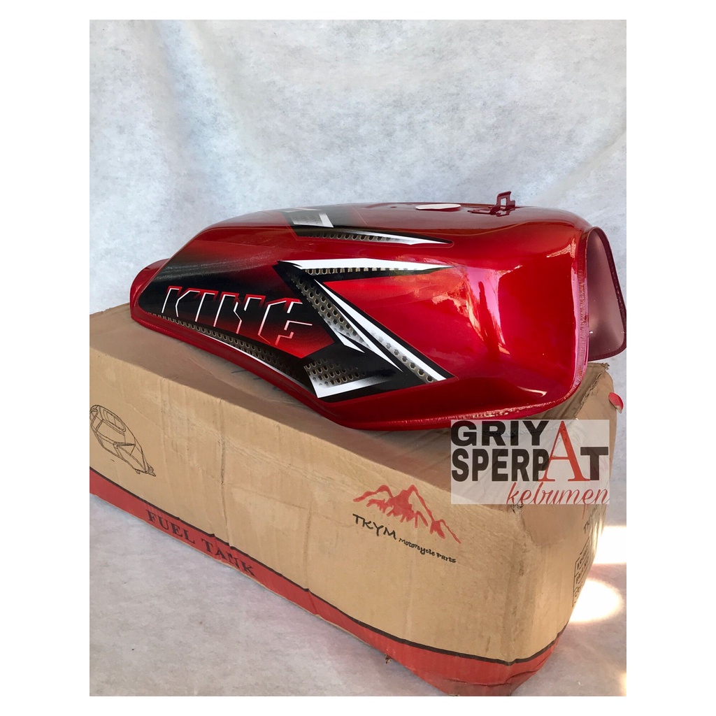 Tangki Tengki Bensin Fuel Tank Rx King 2008 Merah Bahan Plat Tebal