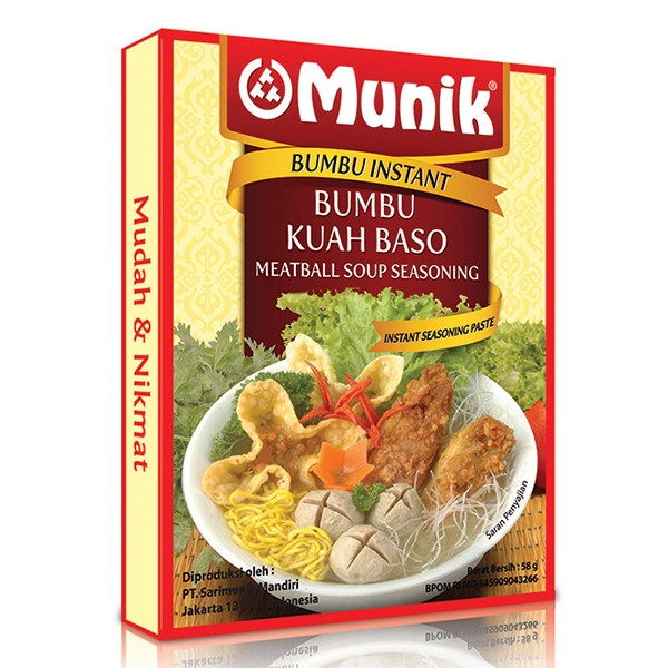 

MurMer Munik Bumbu Kuah Bakso 58 g
