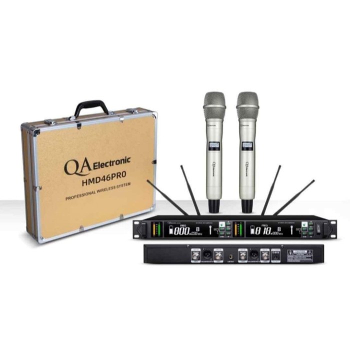 Mic Wireless QA Electronic HMD 46 PRO / HMD46PRO Original Dual Handle