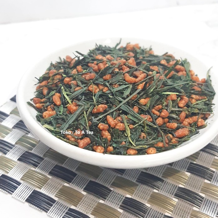 

✨PROMO✨ -KAZU (Sencha) Genmaicha - 100% Japanese Roasted Rice Green Tea 100g