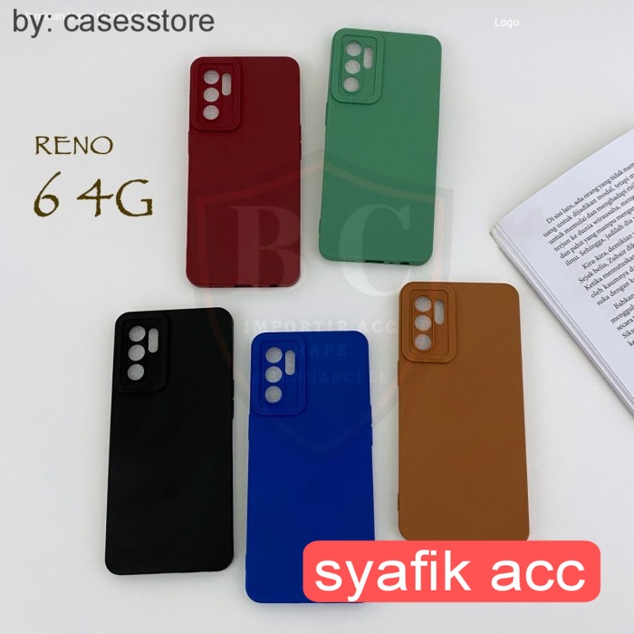 CASE OPPO RENO 6 4G - SOFTCASE PRO CAMERA OPPO RENO 6 4G RENO 6 5G