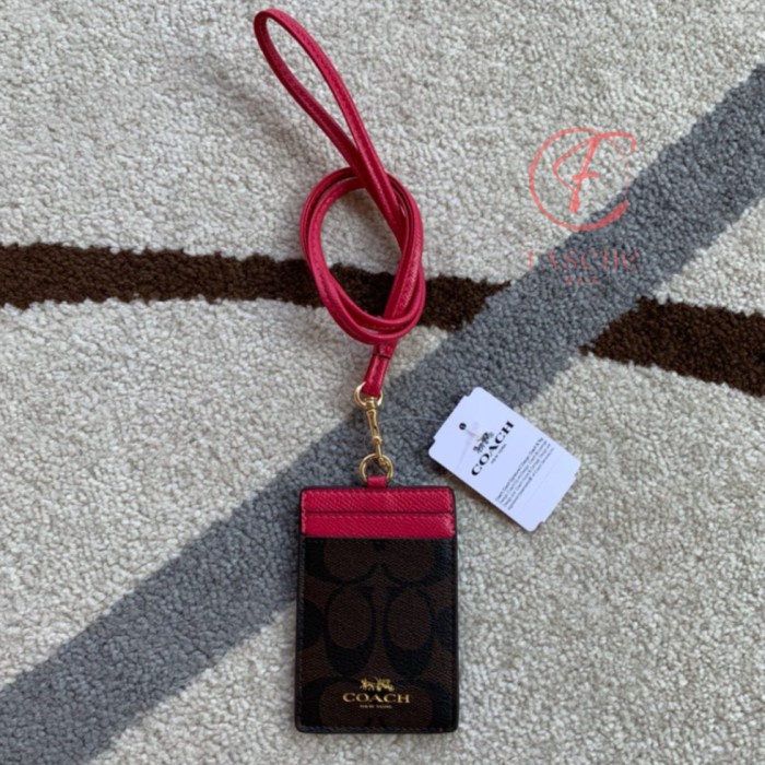 

JJN-867 COACH LANYARD PEMEGANG KARTU ID/NAME TAG DIY LANYARD PINK 65573