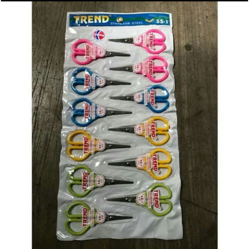 

mg Gunting renceng Trend SS-1 ( 1lbr/12pcs )