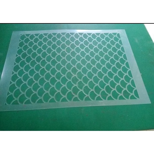 

Stencil Airbrush Sisik ikan Naga