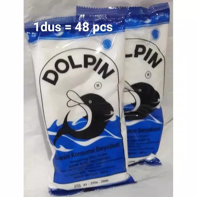 

garam dolphin 250gr x48 dus