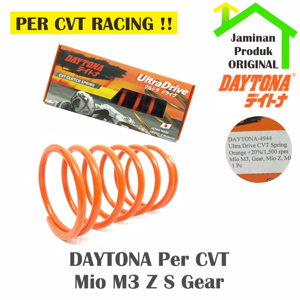 Daytona Per CVT Mio M3 Z S Gear Karburator Clutch Spring 1500RPM 4944