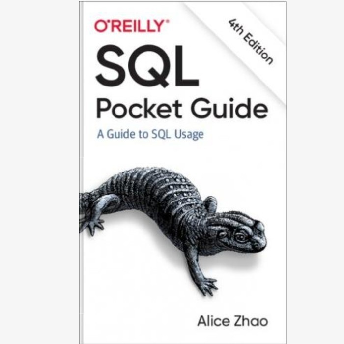 Buku SQL Pocket Guide: A Guide to SQL Usage