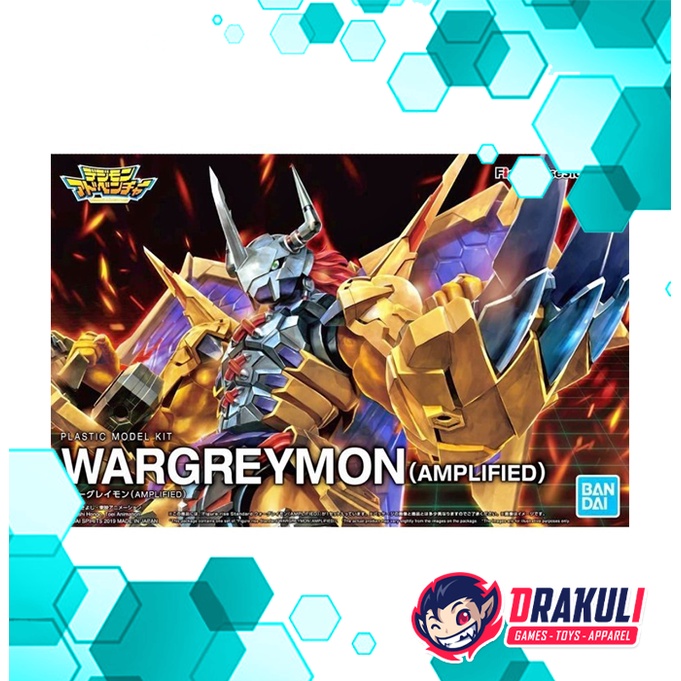 BANDAI Plamo Figure-rise Standard - Wargreymon  (Amplified)