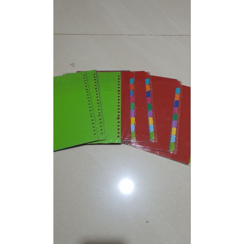 

Pembatas binder A5(20r) 10 warna