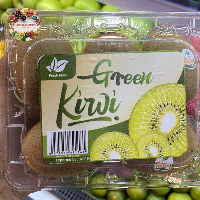 

Buah Kiwi Green Import Rrc | Kiwi Hijau Isi 5 | Pack