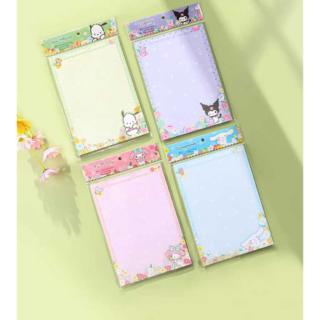 

Kertas Melody Cinnamoroll Kuromi Pochacco