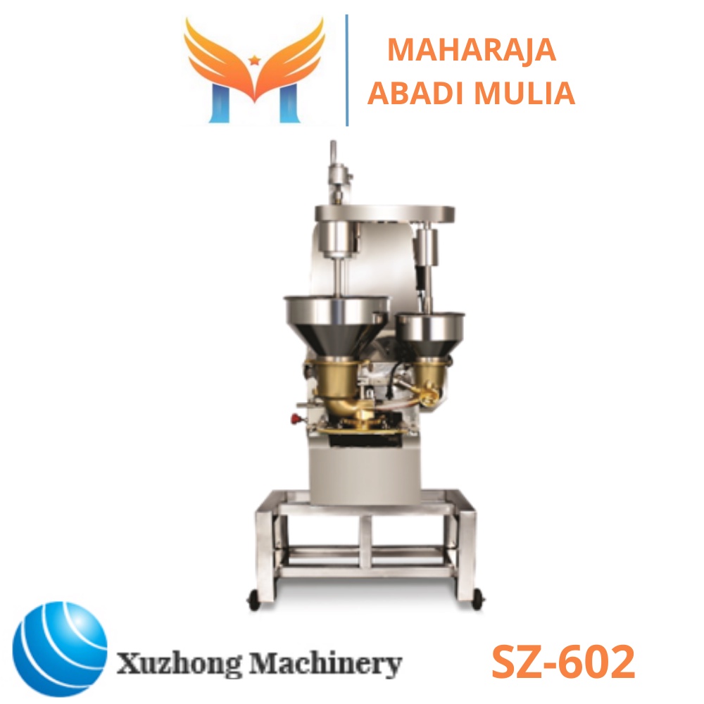 Mesin Cetak Bakso Isi Xuzhong SZ-602 Kapasitas Produksi 140-420 pcs/min