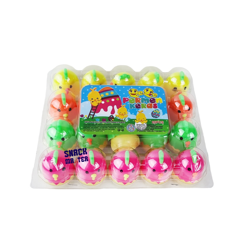 AAA Permen Keras Mainan Anak Ayam - Isi 20 pcs.