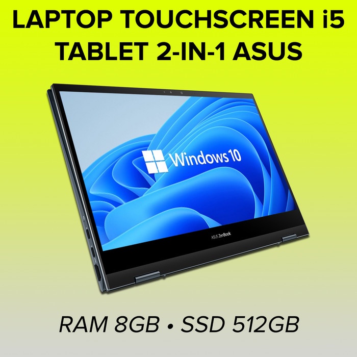 PROMO SPESIAL Laptop Leptop Tablet 2 in 1 Touchscreen Asus Intel Core i5 RAM 8GB