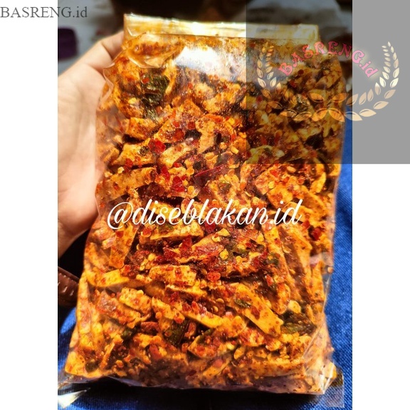 

Basreng pedas daun jeruk isi 500gram