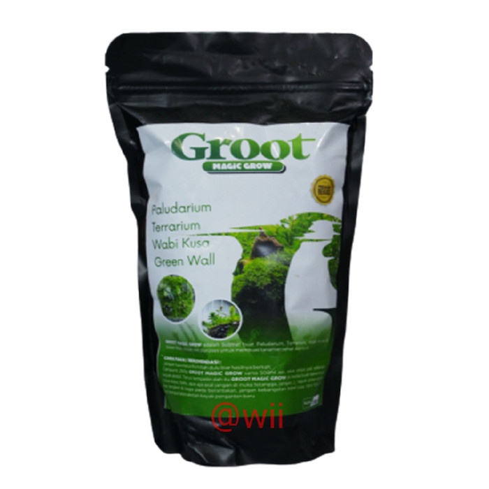 RRK GROOT MAGIC GROW Media Tanam pupuk Paludarium Terrarium WABIKUSA AQUAS