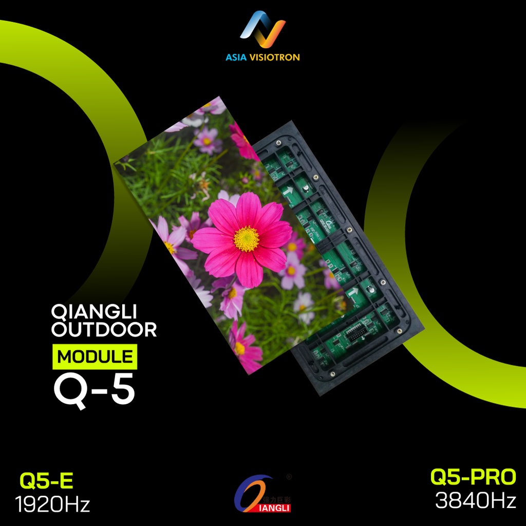 Modul P5 Outdoor 1920Hz 3840Hz ORIGINAL QiangLi Videotron