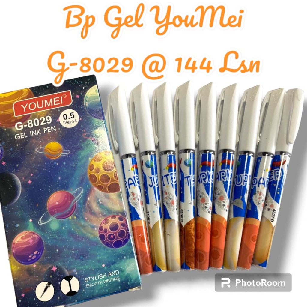 

Pulpen 0,5mm G-8029 Outer Space Planet (12pc)