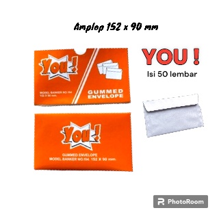 

Amplop Kondangan-amplop polos tanggung isi 50lbr (YOU 152 x 90mm)