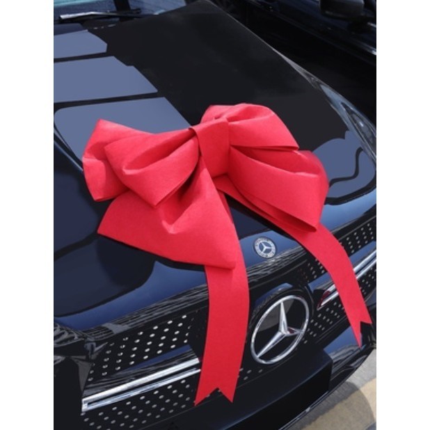 

PROMO - PITA KADO - Pita Kado Besar Tempel Magnet Hadiah Mobil Motor Kulkas Alat Mesin - 3 sailor 50cm, Merah