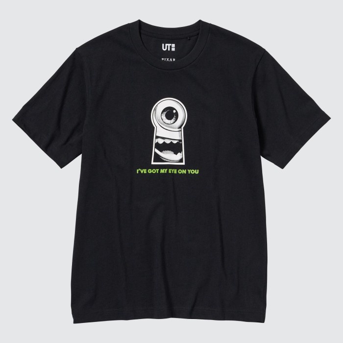 UNIQLO UT Disney Lengan Pendek (Pixar) 467872 Uniseks