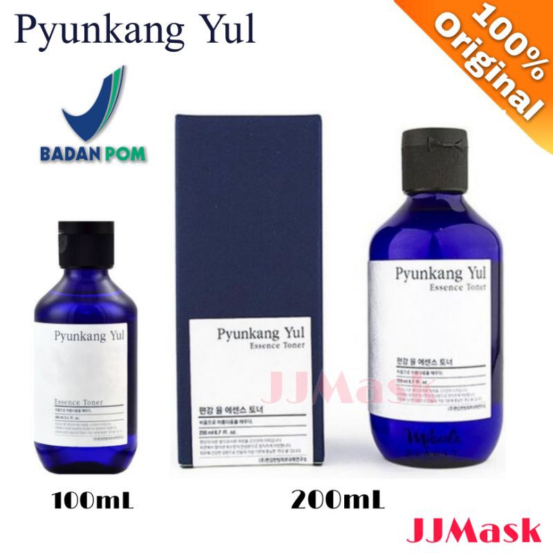 BPOM PYUNKANG YUL Essence Toner 30 ;ml, 100 ml & 200 ml Penutrisi dan penghidrasi Kulit Berbahan Ala