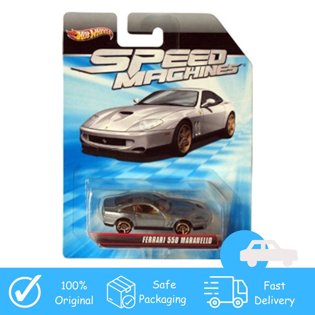 Hotwheels Ferrari 550 Maranello Speed Machines Premium Card