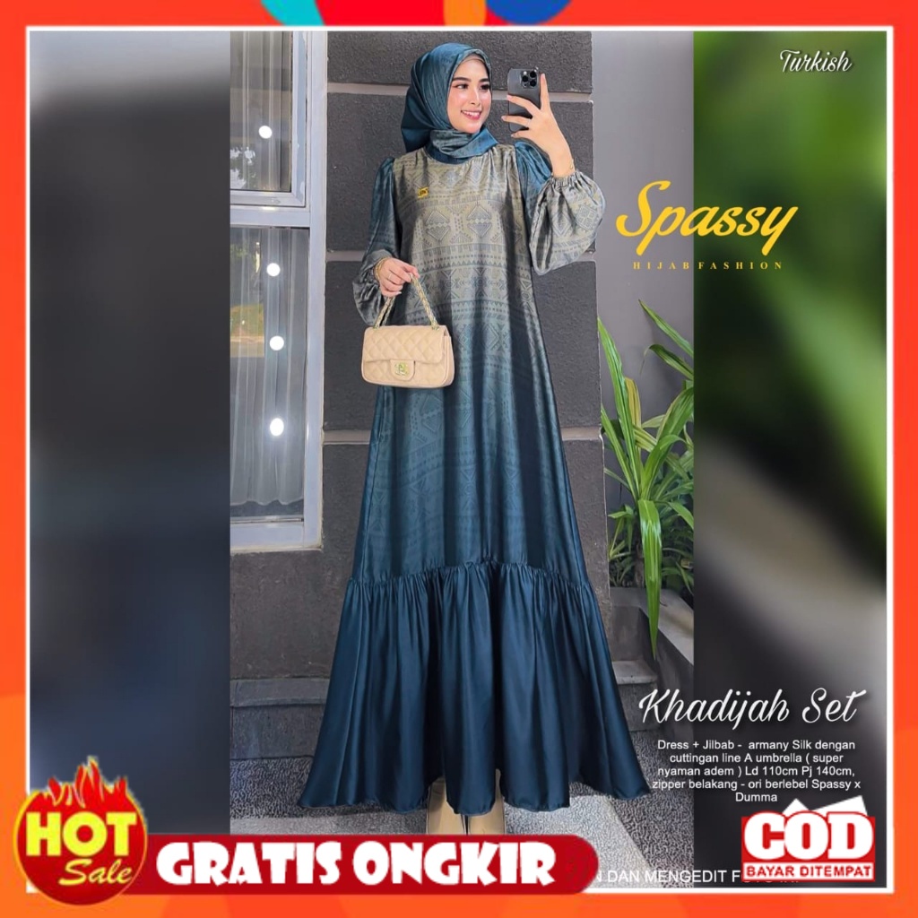 KAIN ADEM HALUS TEBAL / [NEW] GAMIS TERBARU Amenna Dress / Dress Jumbo ld 140 Untuk Kondangan / Dres