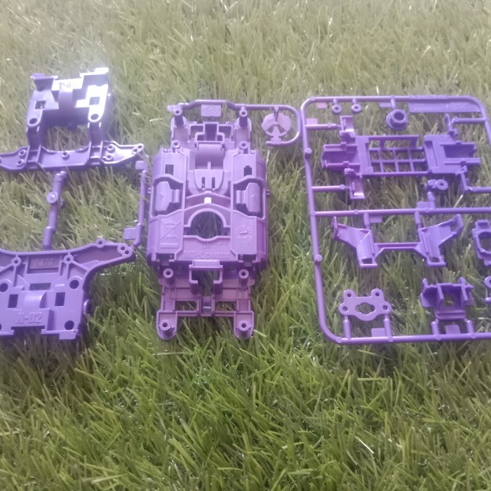 tamiya msl chassis set ungu