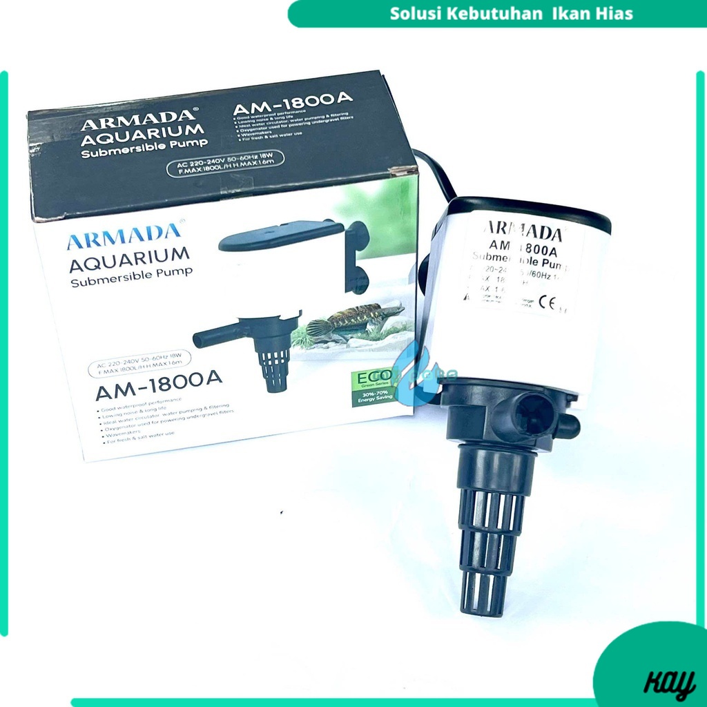 Pompa Celup Akuarium Armada AM 1800