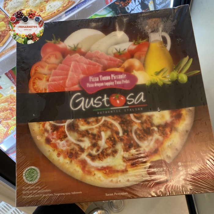 

Gustosa Pizza Tonno Piccante | Pizza Frozen 410 grm