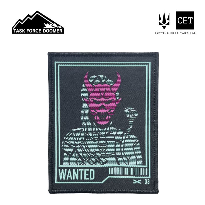 Task Force Doomer Cyber Ghost ONI - Cyberpunk Edition Morale Patch