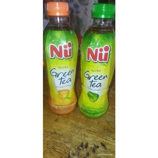 

Nu green tea minuman teh botol