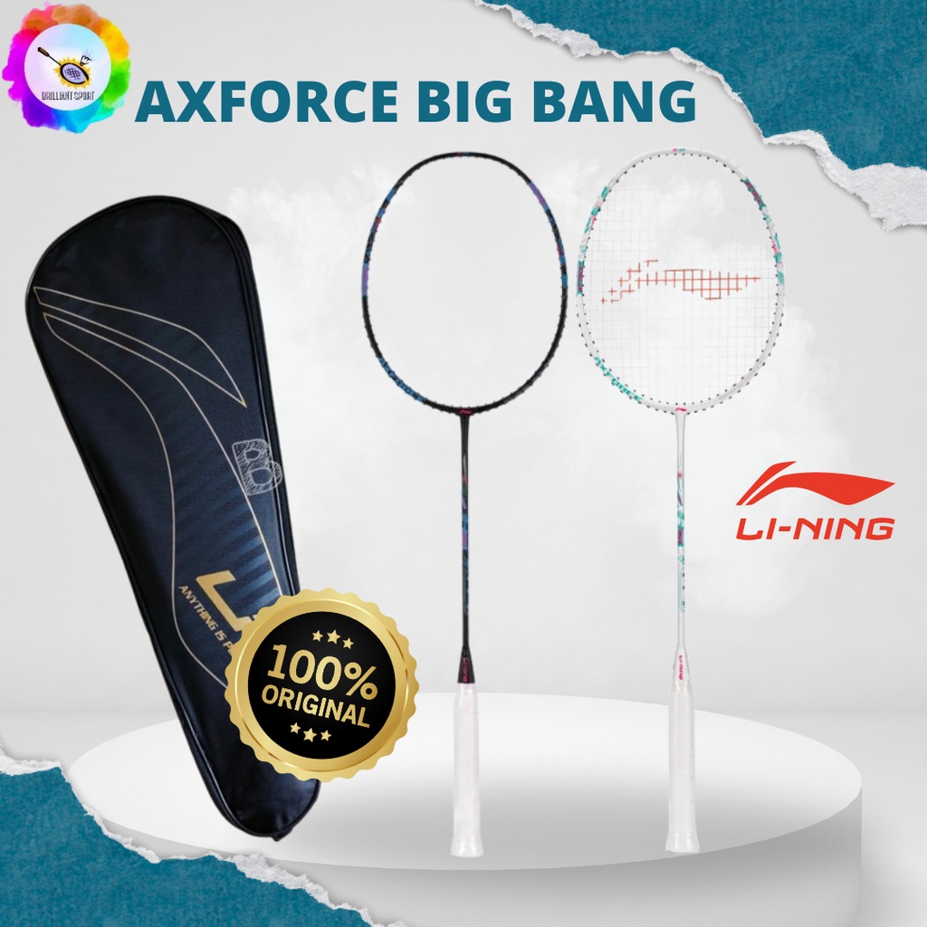 RAKET BADMINTON LINING AXFORCE BIG BANG ORIGINAL