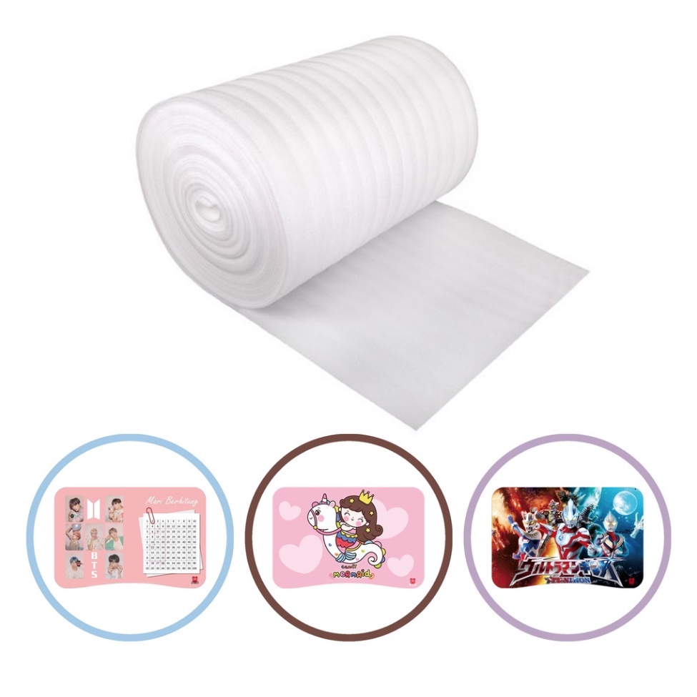 

Packing Tambahan / PE Foam / Bubble Wrap
