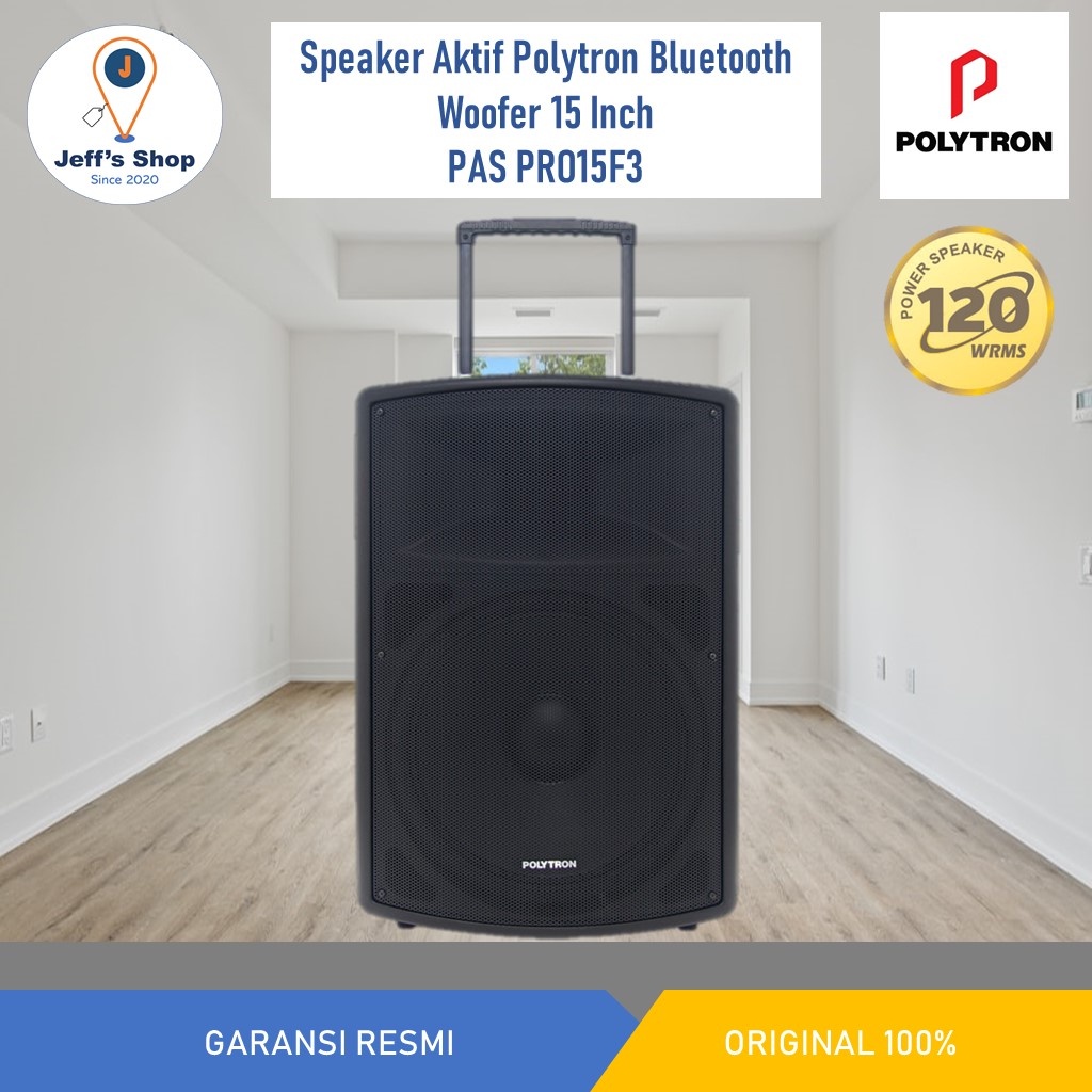 promo bigsale Polytron Speaker Aktif Profesional [Woofer 15 Inch] PAS PRO15F3