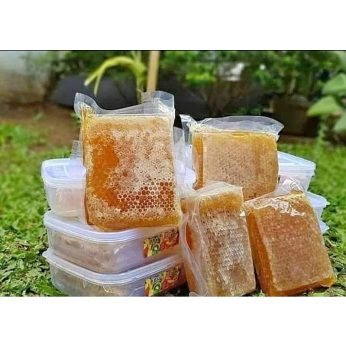 

[Big Sale] madu sarang malifera, raw honey,honey comb.500 gr